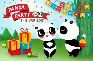 River Safari Panda Party 2015